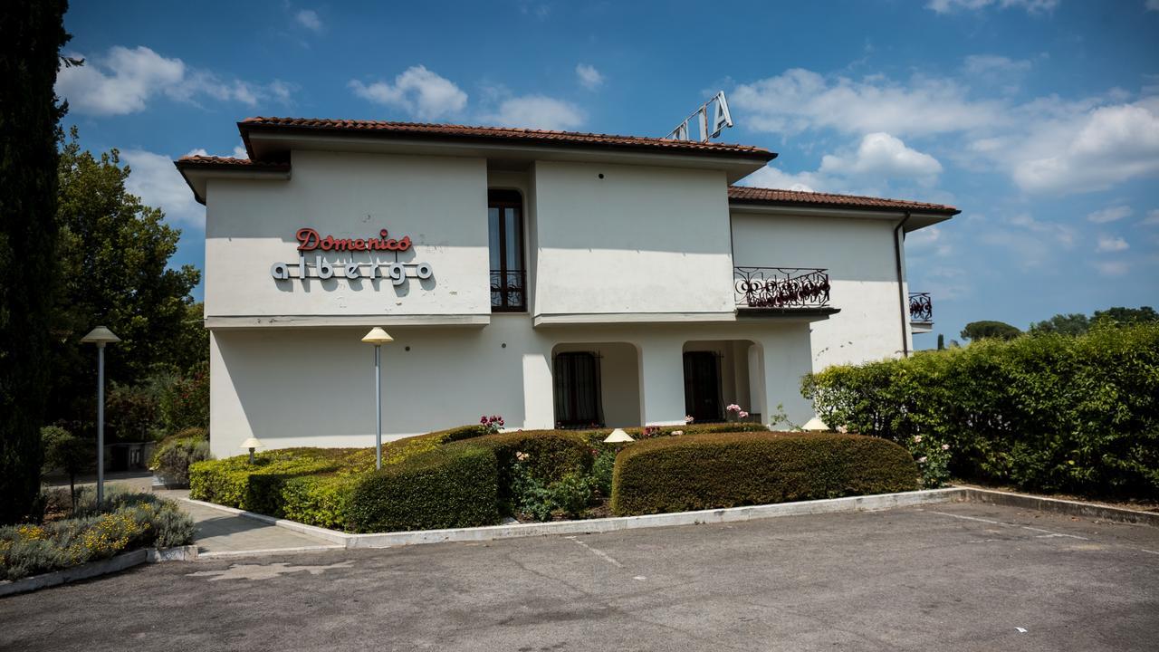Albergo Ristorante Da Domenico Monte San Savino Buitenkant foto